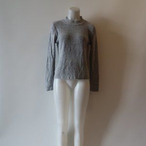 NWT RUBY AND JENNA GREY CROSS BACK OPEN SWEATER SZ S*